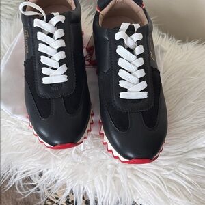 Black and Red Women's Sneakers